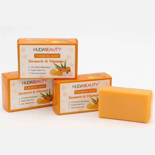 Huda Beauty Turmeric Vitamin C Soap